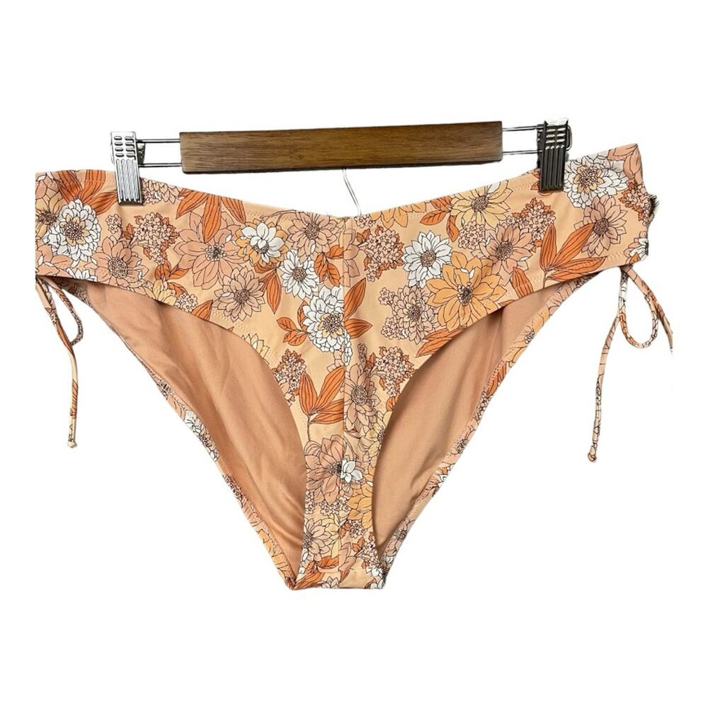 J.Crew Hipster Bikini Bottom in Orange Blossom‎ Size XXL NWT